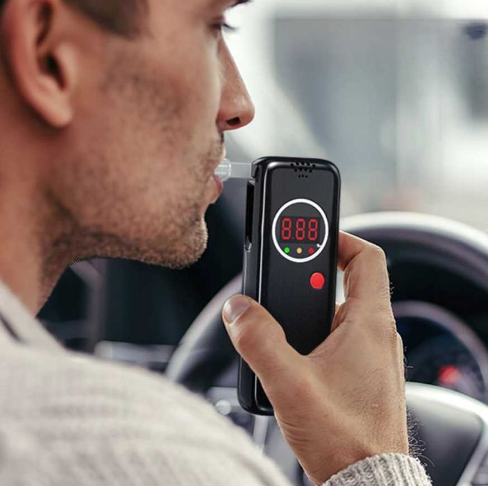 Alkomat Cyfrowy Precyzyjny + 6 ustników Hikey