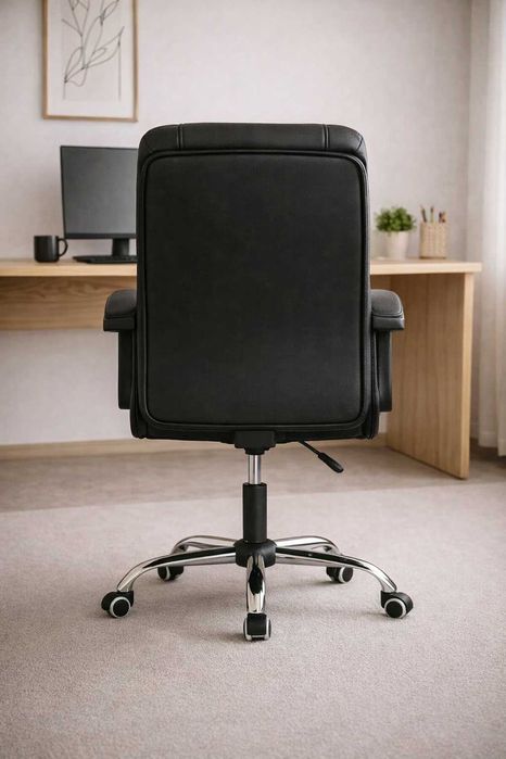 Fotel biurowy krzesło do biura obrotowe NOWE PRO ekoskóra PROMOCJA