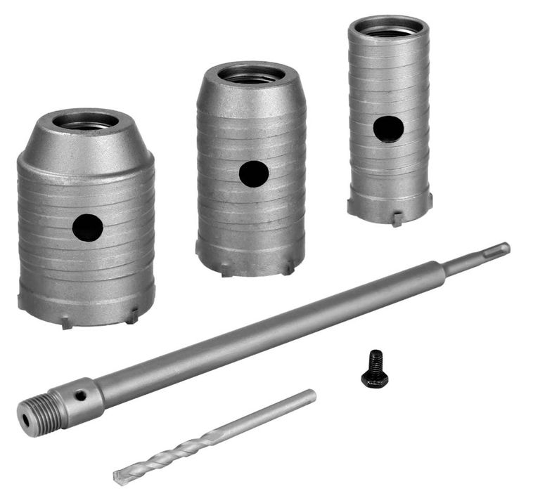 Zestaw Otwornic z Uchwytem SDS plus 350 mm z Wiertłem do Betonu 30-50