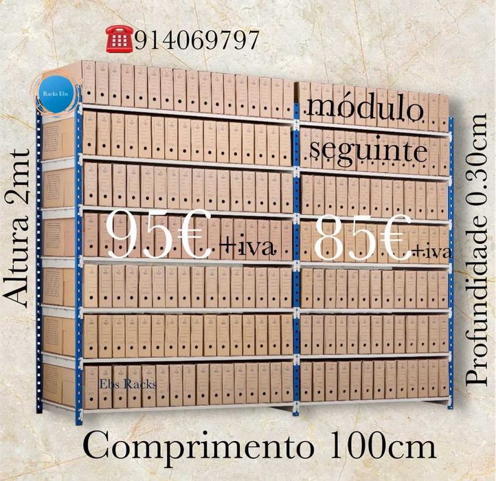 Grande diversidade em estantes para organização do seu espaço.