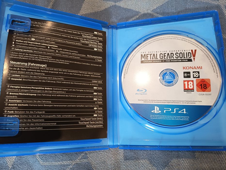PS4 Metal Gear Solid V
