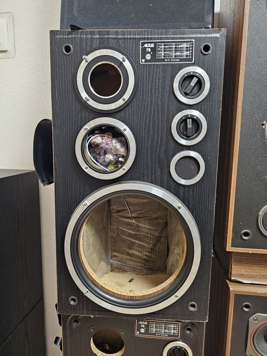 Kolumny obudowy Unitra Tonsil Altus 75 + Maskownice