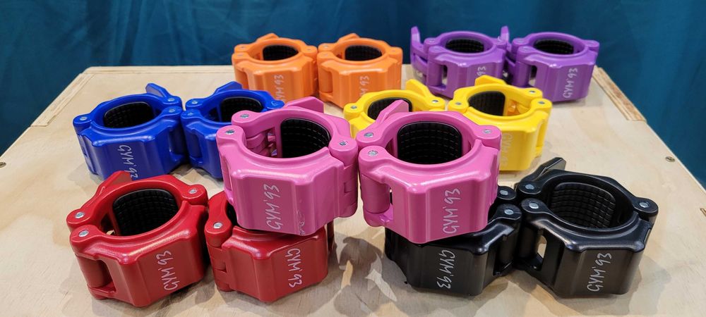 Zaciski Pancerne Premium na Gryf Olimpijski 50 mm
