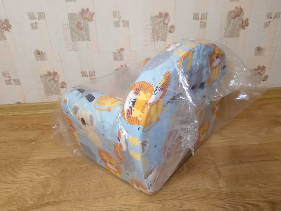 HIT Fotelik dziecięcy piankowy fotel dla dziecka Lew Koala Leniwiec