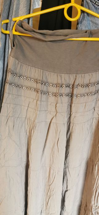 Spódnica maxi brąz 36 lato