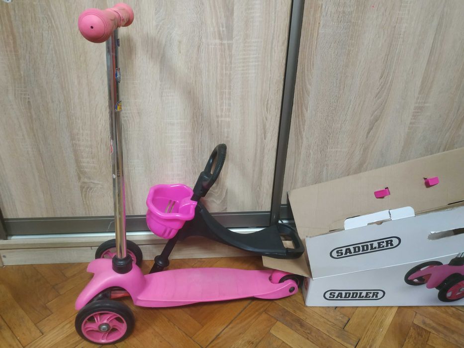 Самокат с сидушкой explore