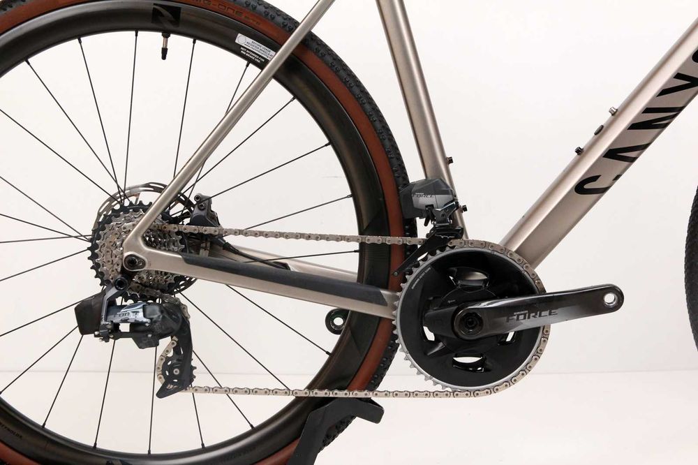 Rower GRAVEL CANYON Grail CF SL 8  Carbon SRAM Force AXS, pomiar mocy, roz. L Super Cena Raty 0%