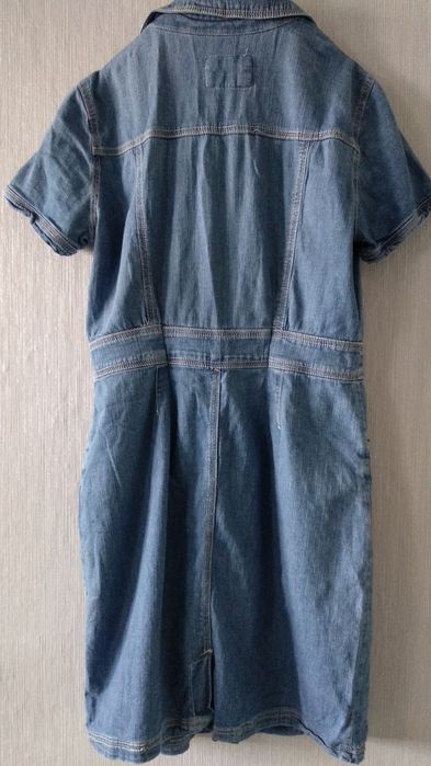Super sukienka jeans r. 40 L