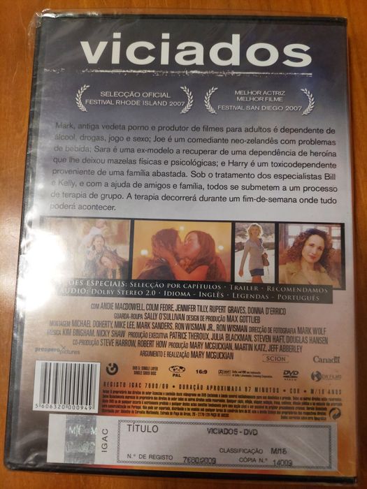 Dvd - Viciados novo selado