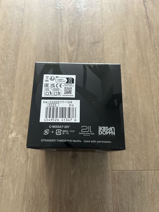 Relogio G-shock x Stranger things