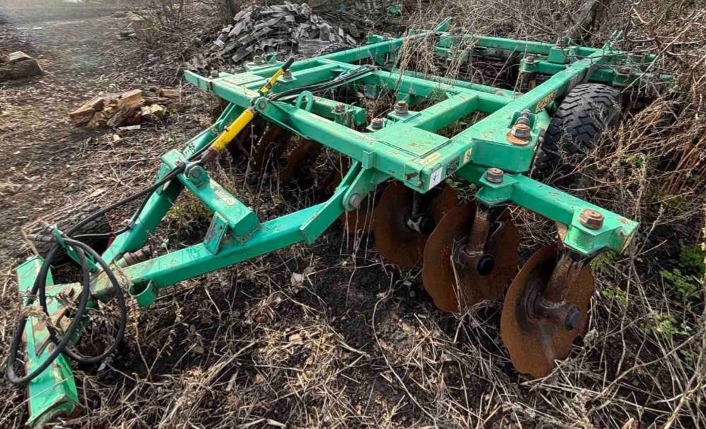 Борона дискова АГД-3.5 навісна  УДА-3.1 причепна з котком під 110 к.с. 2012 р.в