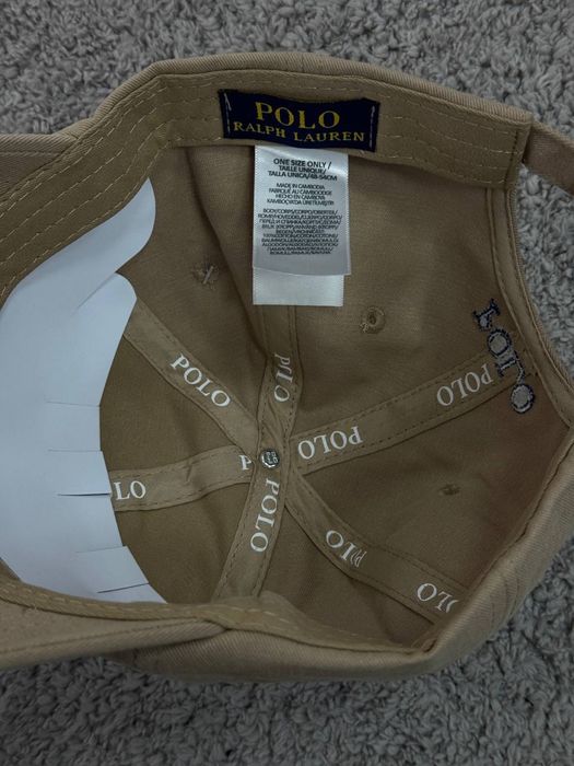 Кепка Поло Ральф Лаурен / бейсболка поло ральф лоурен чорна/ бежева