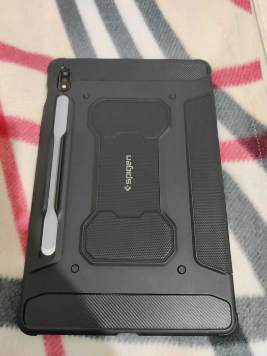 Galaxy Tab S7 128GB WiFi / Mystic Silver + Capa - Como Novo