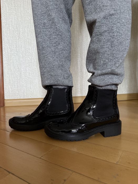 Кожаные Ботинки челси MIU MIU, размер 38!