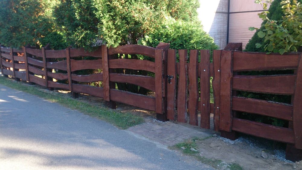 Płot drewniany typu "Rancho"