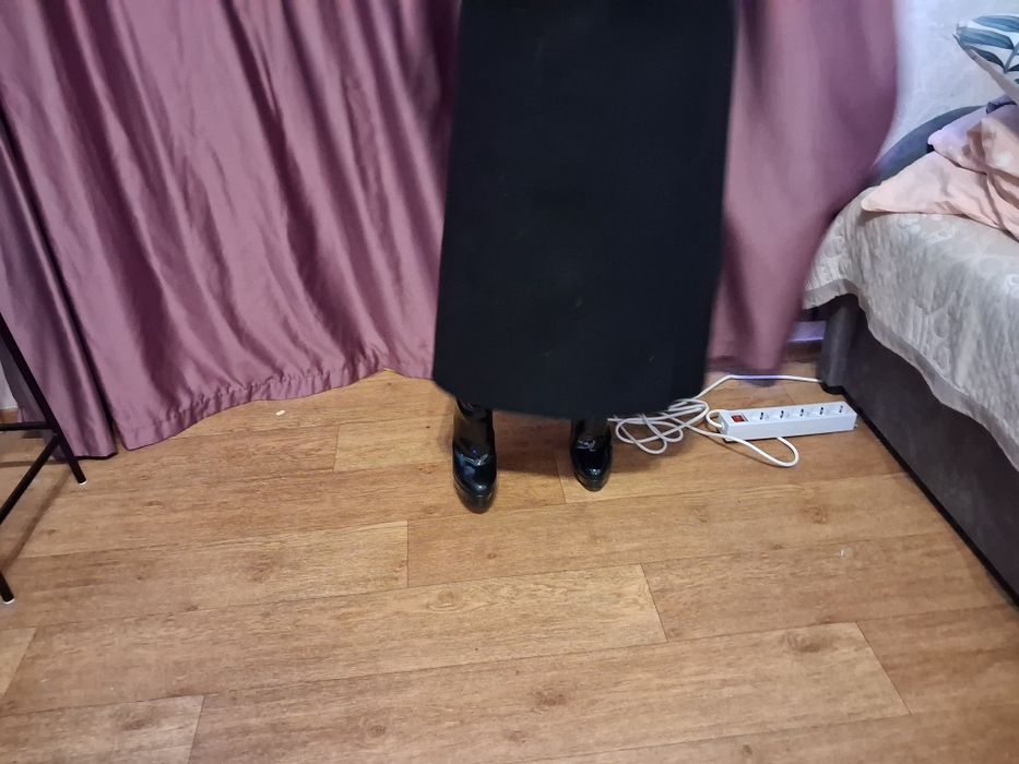 Gucci лакові шкіряні чобоття