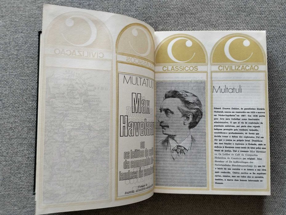 Livro "Max Havelar" de Multatuli