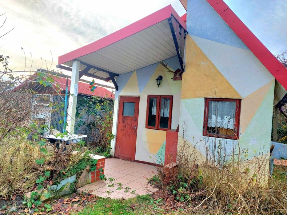 Sprzedam działkę z domkiem na ROD "Włókniarz"