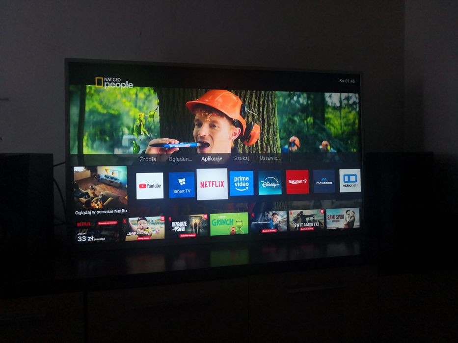 Telewizor Samsung 50 cali Smart TV WiFi YouTube,pilot