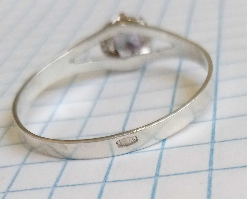 Вінтажна Каблучка кольцо срібло 925 проба (22 р) Вінтаж