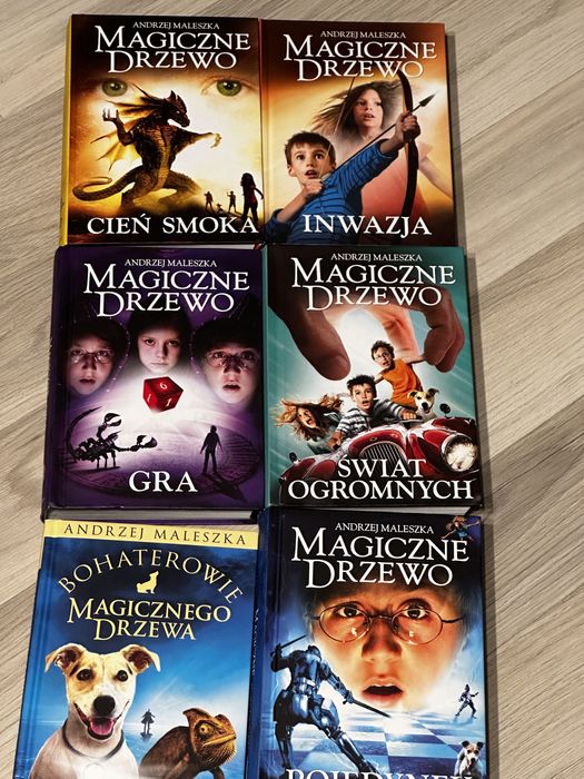 Magiczne drzewo 6 ksiazek polecam