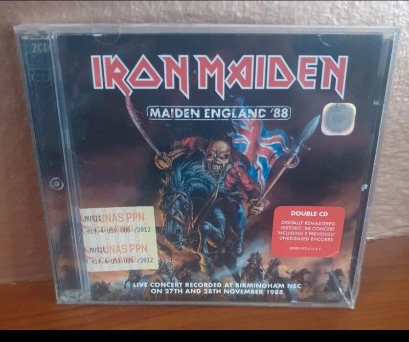 Iron Maiden – Maiden England '88 (Edição Limitada Duplo CD, Prensagem da Indonésia) - selado