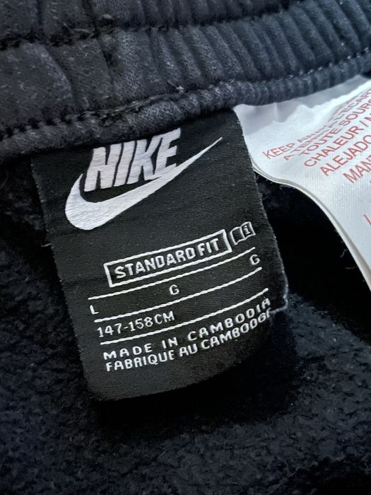 Теплый спортивный костюм подросток Nike на флисе, 147-158 см