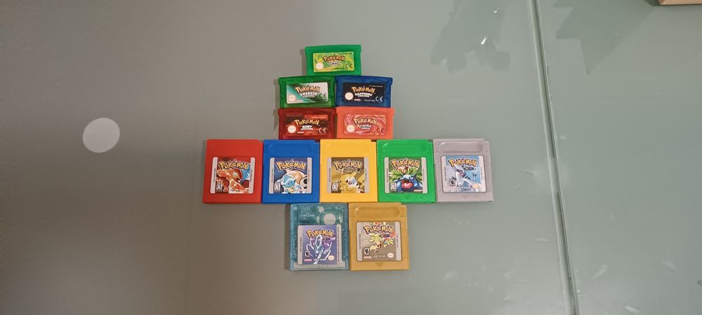 Vendo coleção de jogos Pokémon
