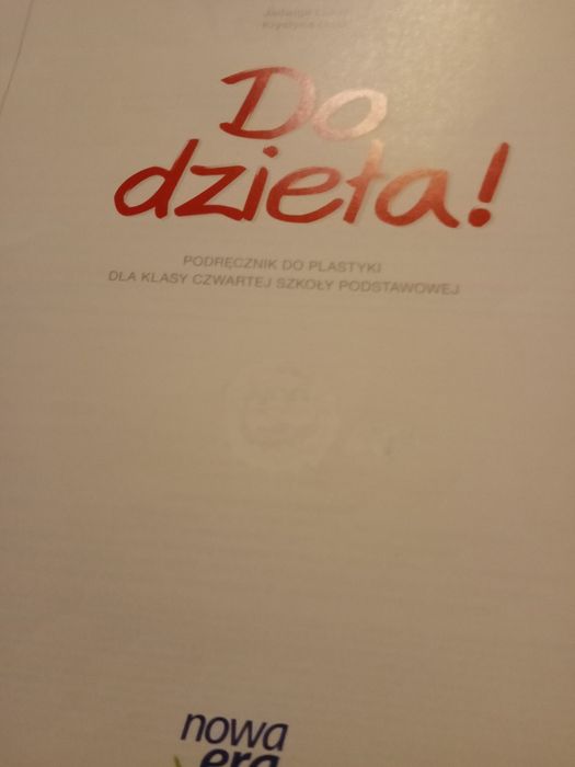 Podręcznik Do dzieła 4 do plastyki.