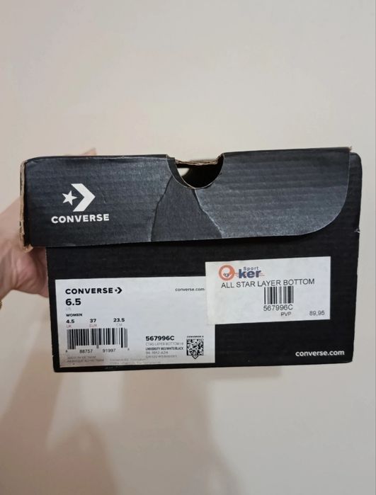 Converse All Star plataforma