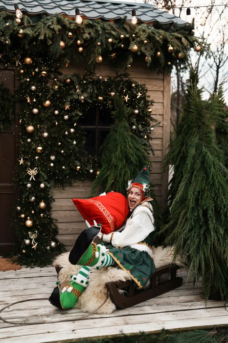 Дід Мороз і Снігуронька додому. Новорічне привітання. Миколаїв