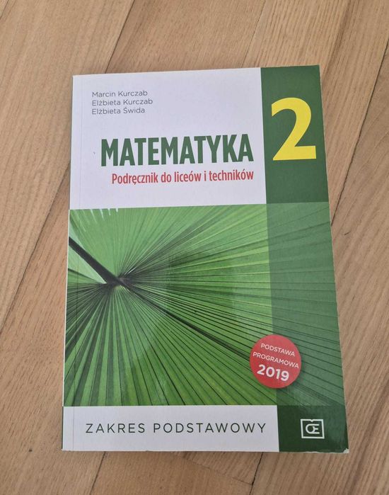 Podręcznik do liceów i techników MATEMATYKA 2 zakres podstawowy