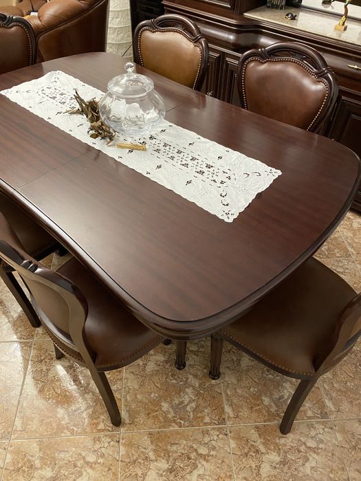 Mesa jantar + 6 cadeiras