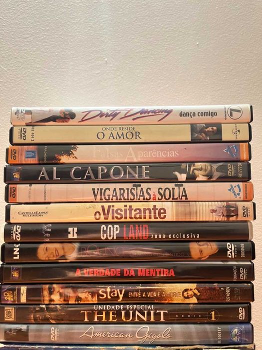Vários DVDs Originais (várias categorias)