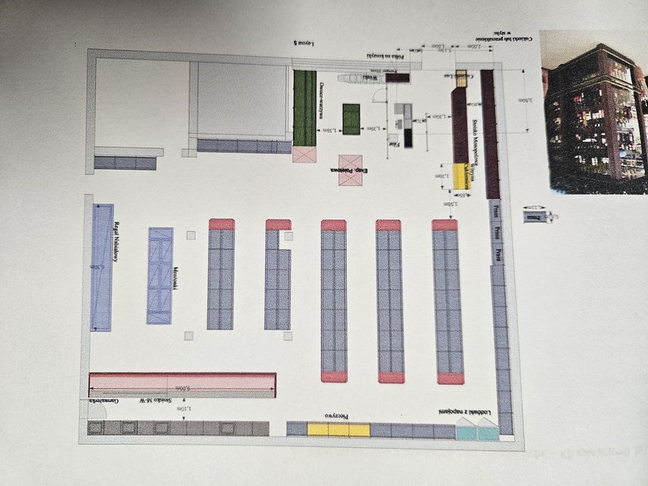 Budynek handlowy 520m2 Koluszki