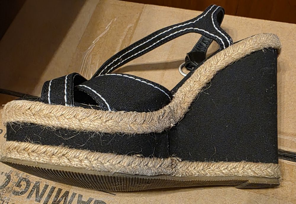 sandały buty damskie na koturnie espadryle na lato