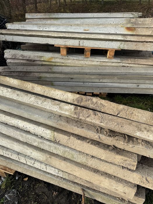 Słupki betonowe do sadu