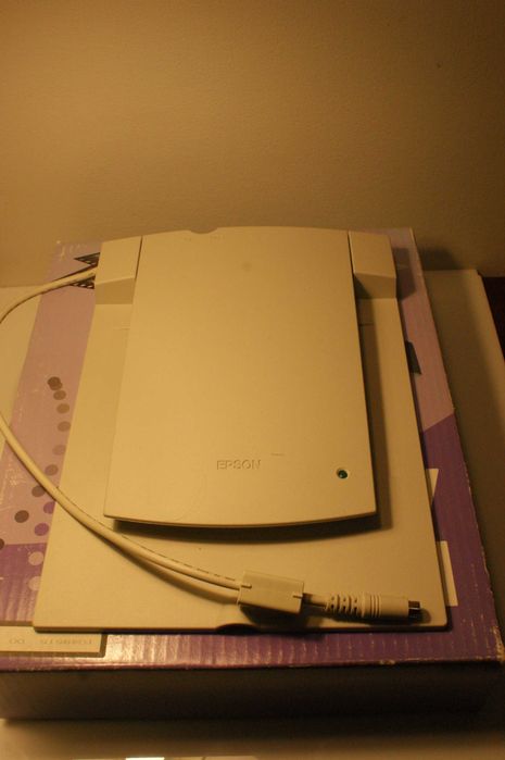 skaner Epson przystawka e-33, digitalizacja slajdów i negatywów, komplet, pudełko