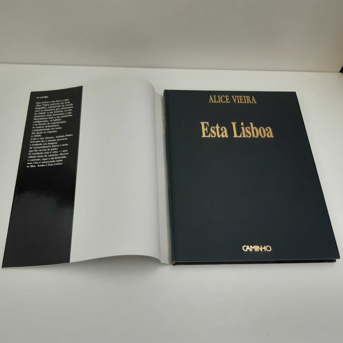 Livro Esta Lisboa - Alice Vieira fotos de António Pedro Ferreira