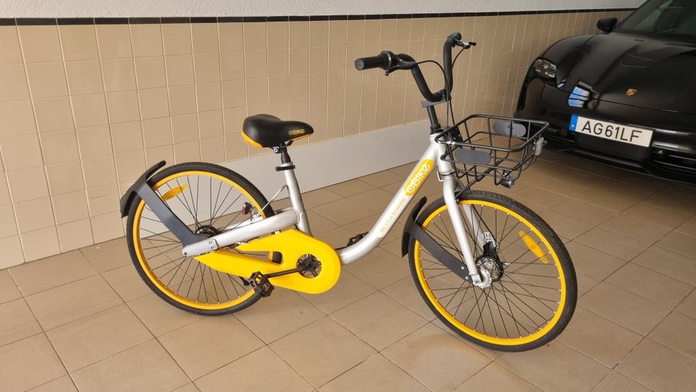 Bicicleta de cidade robusta