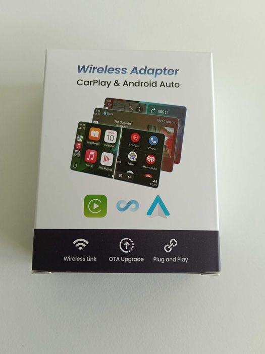 Carplay / AndroidAuto / Wireless adaptador NOVO