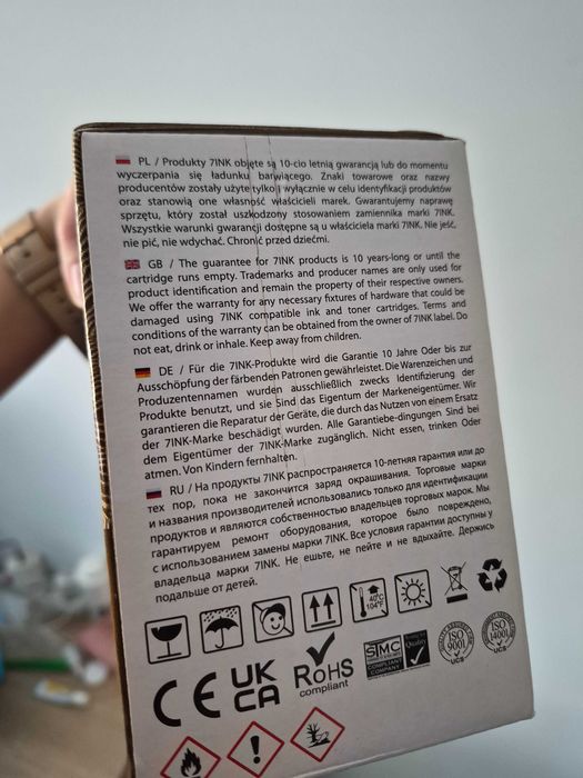 Dwa tonery do drukarki