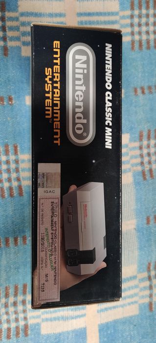 Mini nintendo como nova na caixa