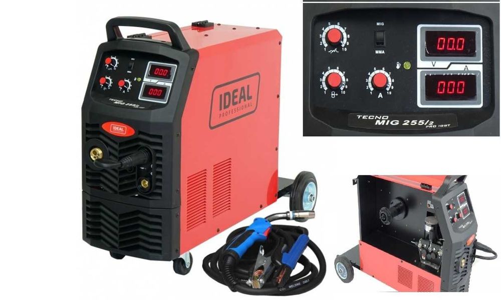 Półautomat spawalniczy IDEAL TECNO MIG 255/2  SPAWARKA MIGOMAT