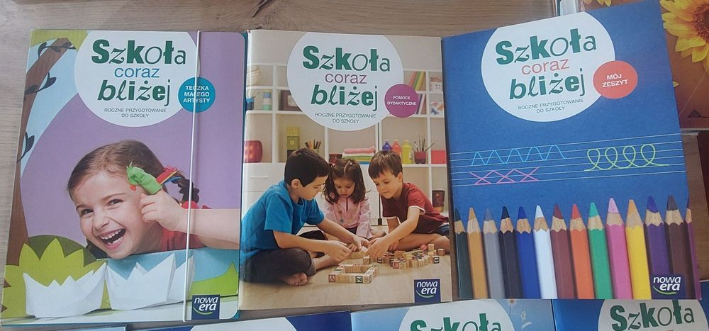 Szkoła coraz bliżej roczne przygotowanie przedszkolne Nowa Era sześcio
