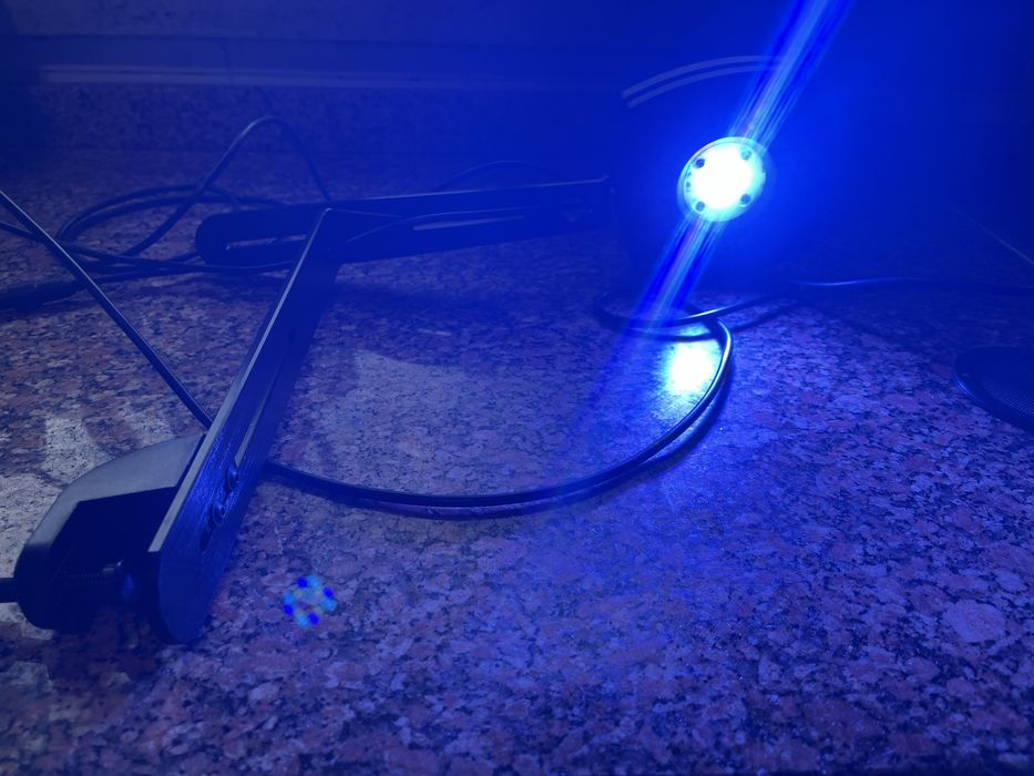 calha iluminaçao aquario