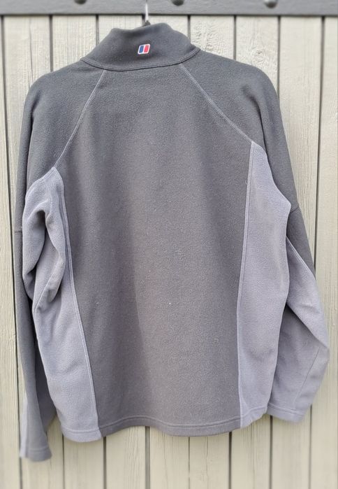 Męska Bluza Berghaus w rozmiarze L. Bluza polar grafit szara