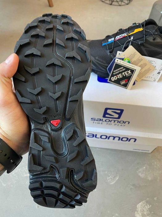 Зимние кроссовки Salomon XT-6 Black Gor-Tex / Водонепроницаемые +термо