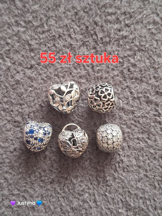 Nowy charms srebro 925
