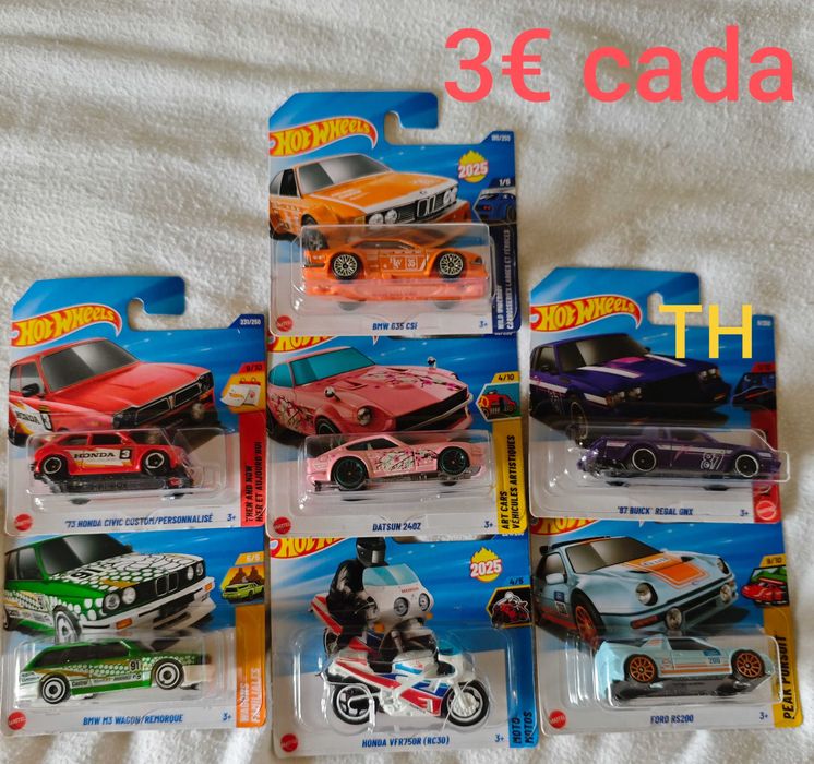 Hot wheels vários preços novos